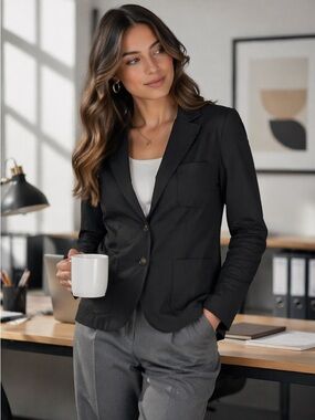 Aritzia Talula Black Blazer | Tailored Lightweight | Minimalist Office Chic
